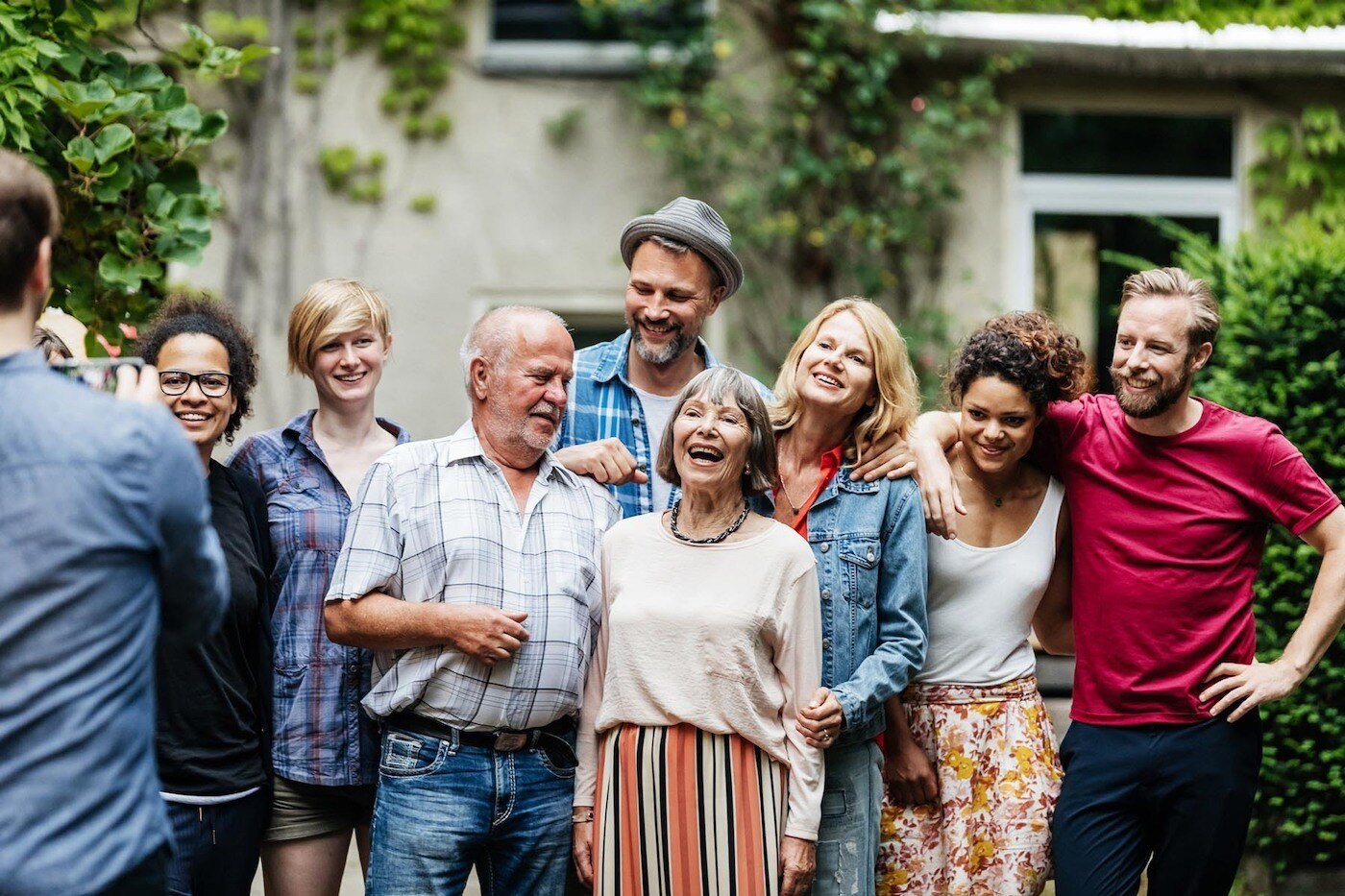 Mixed-family-group